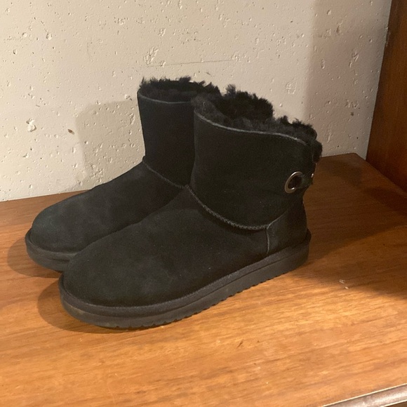 Koolaburra Shoes - Koolaburra by UGG Women's Remley Mini Boots - Black 9